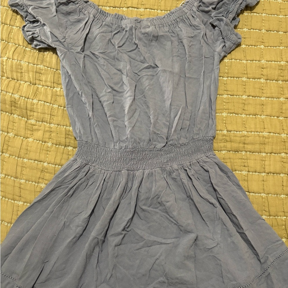Ocean Drive Blue Ruffled Top - Picture 3 of 3